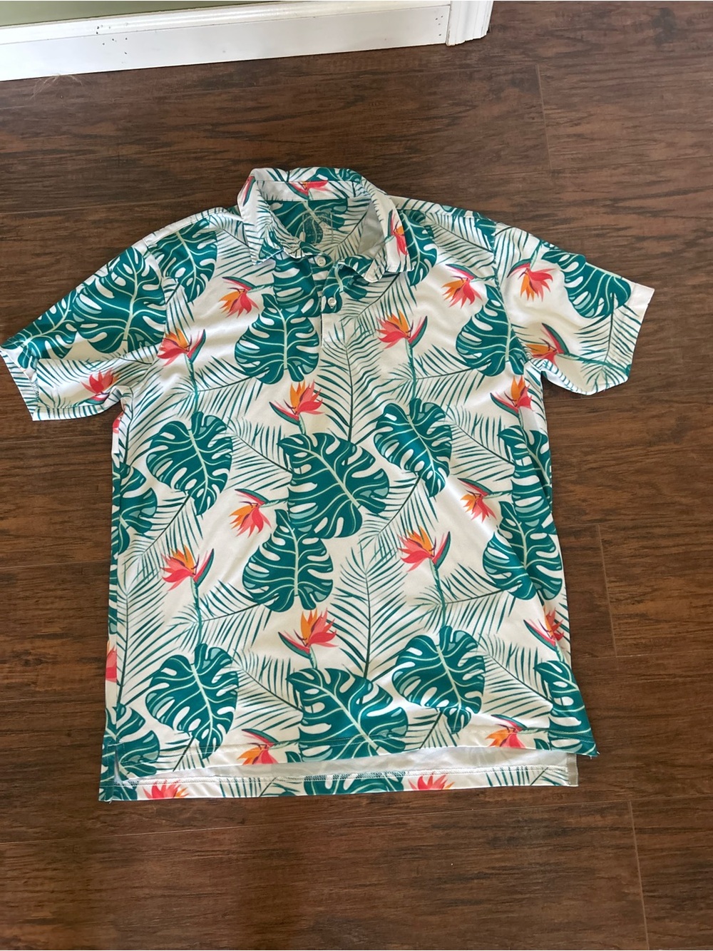 Men’s Medium 1764 Golf Tropical Shirt Polo Short Sleeve Shirt Summer Vibes